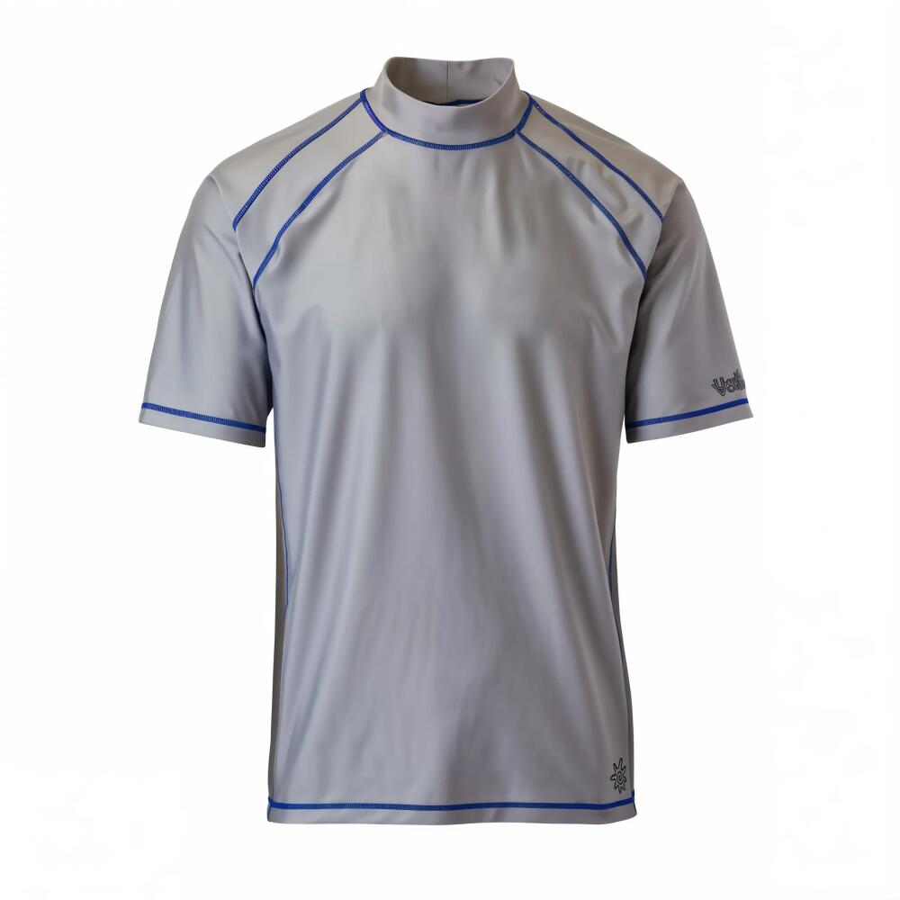 UV Skinz Short Sleeve Active Sun & Swim Shirt in Grey Cover