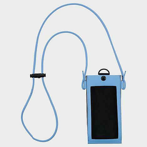 Nike Premium Phone Crossbody Bag in Blue/White/ Polyester Cover