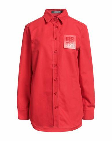 Raf Simons Woman Shirt Red Cotton Cover