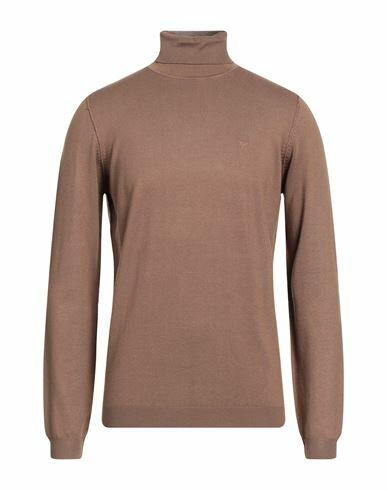 Fred Mello Man Turtleneck Camel Viscose, Polyamide Cover