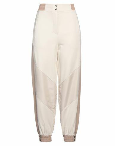 Eleventy Woman Pants Beige Viscose, Polyamide, Elastane, Polyester Cover