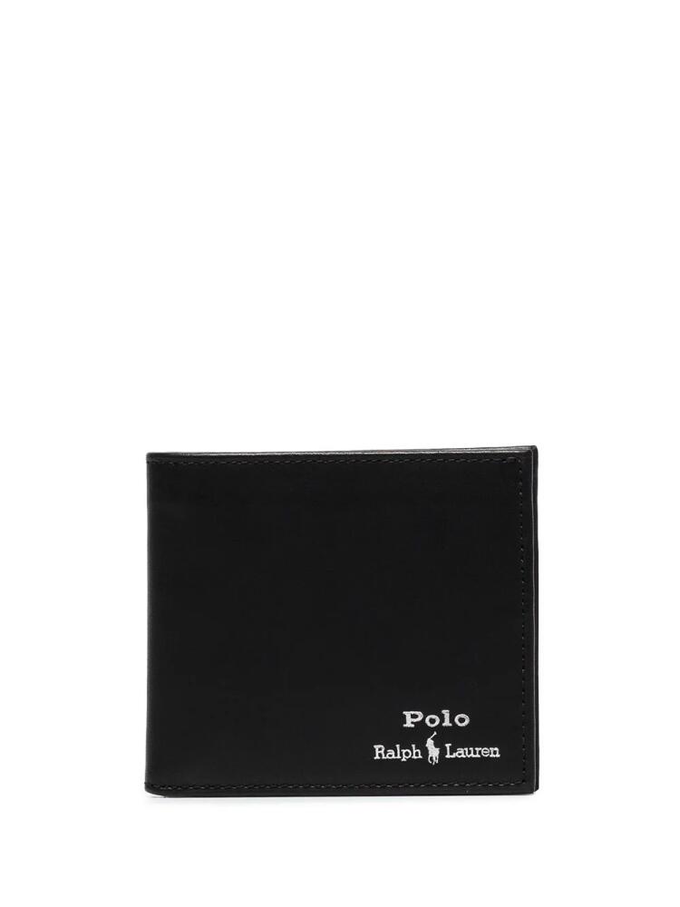 Polo Ralph Lauren logo-embroidered bifold wallet - Black Cover