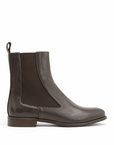 Leonardo Principi Leather Chelsea Boots Woman Ankle boots Dark brown Calfskin Cover