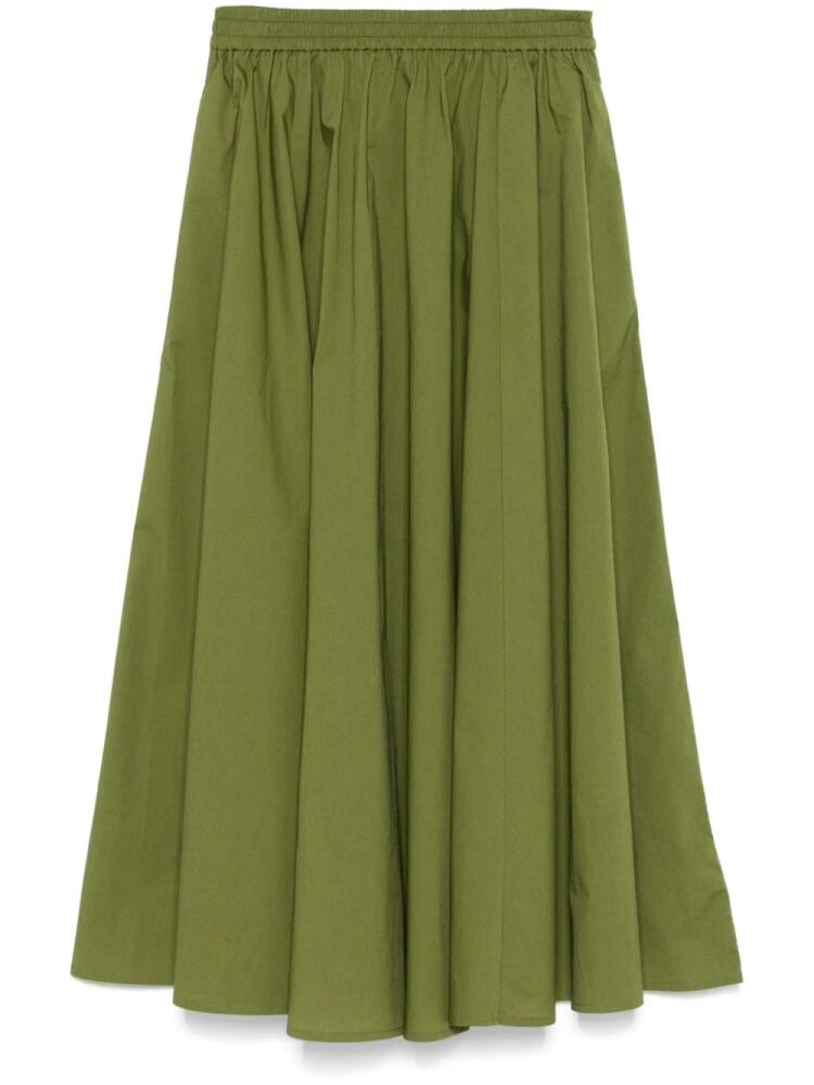 Michael Michael Kors pleated midi skirt - Green Cover