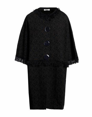 Charlott Woman Overcoat & Trench Coat Midnight blue Cotton Cover