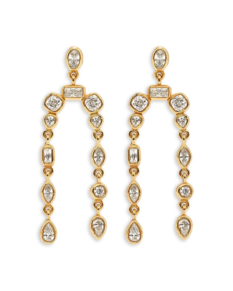 Capucine De Wulf Joie Arc Drop Earrings in 18K Gold Plated Cover