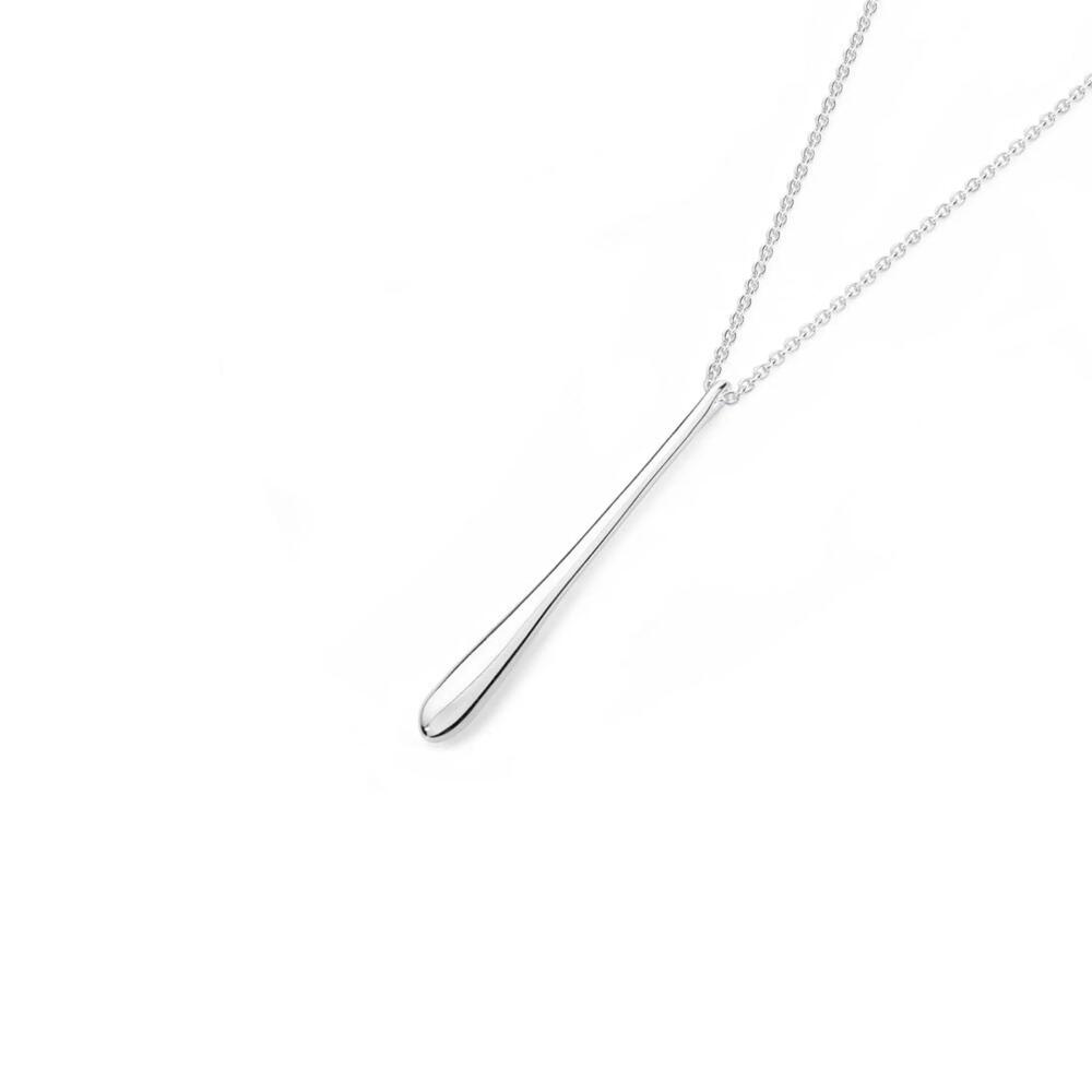 Lucy Quartermaine Long Drop Necklace in Sterling Silver Cover