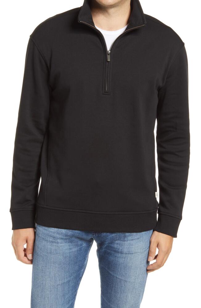 UGG(r) Zeke Half-Zip Pullover in Black Cover