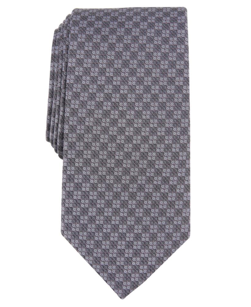 Michael Kors Men's Winslow Neat Tie - Charcoal Cover