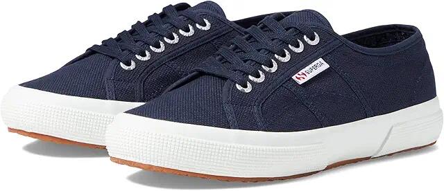 Superga 2750 COTU Classic Sneaker (Navy/Full White 2) Lace up casual Shoes Cover