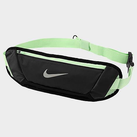 Nike Challenger 2.0 Large Waist Pack in Green/Black/Black Nylon/Polyester Cover