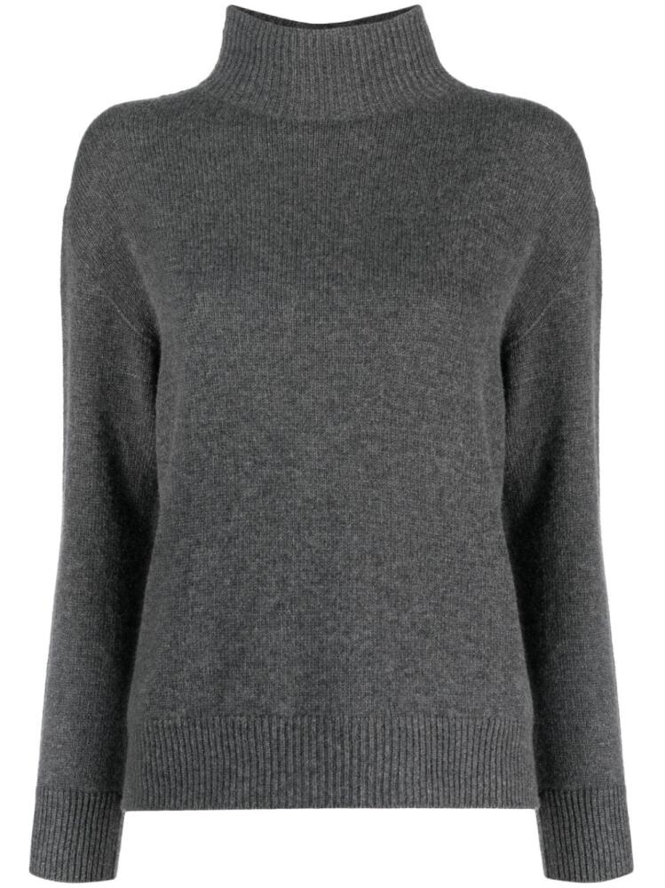 'S Max Mara roll-neck cashmere sweater - Grey Cover