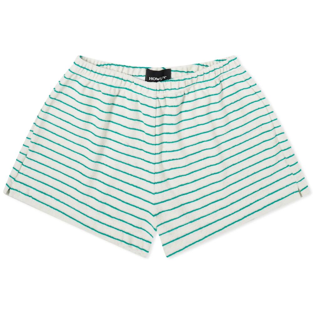 Howlin by Morrison Women's Howlin' Towelling Safe Shorts in Green-Ish Cover