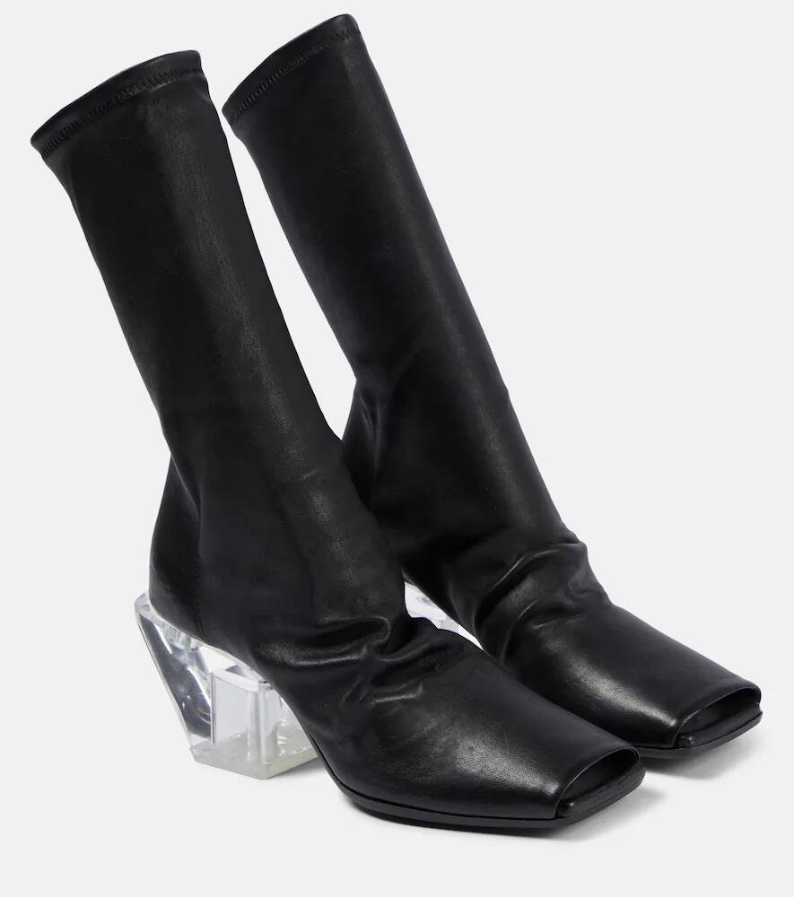 Rick Owens Stretch leather ankle boots Cover