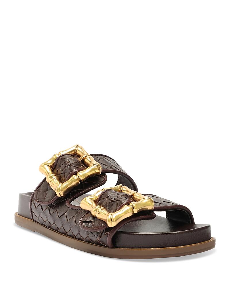 Schutz Women's Enola Slip On Buckled Slide Sandals Cover