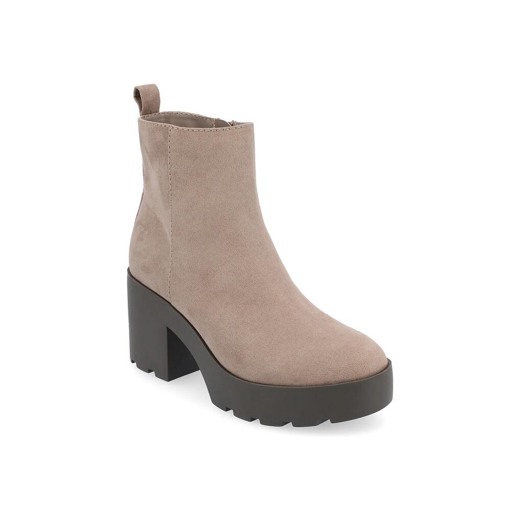 Journee Collection Cassidy Platform Bootie | Women's | Taupe Cover