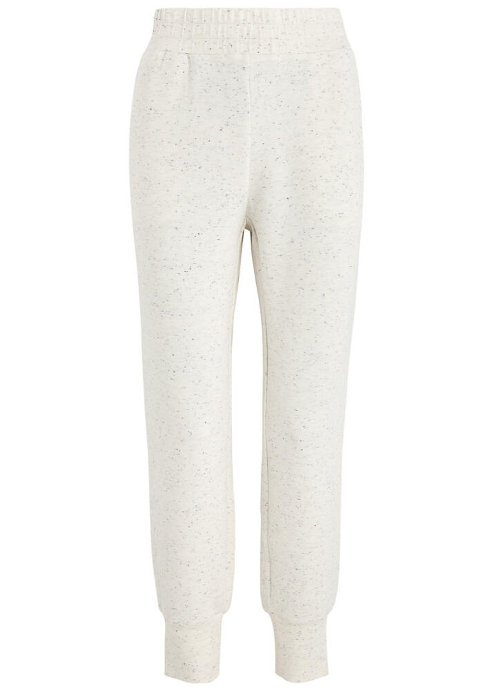 Varley The Slim Cuff Stretch-jersey Sweatpants - Ivory Cover