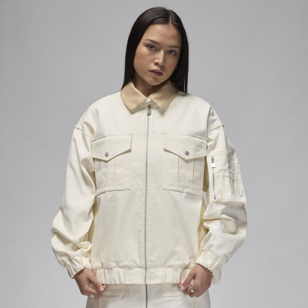 Women's Jordan Renegade Jacket in White Cover