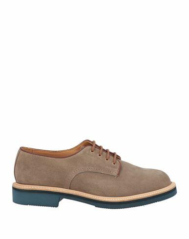 Tricker's Woman Lace-up shoes Dove grey Leather Cover