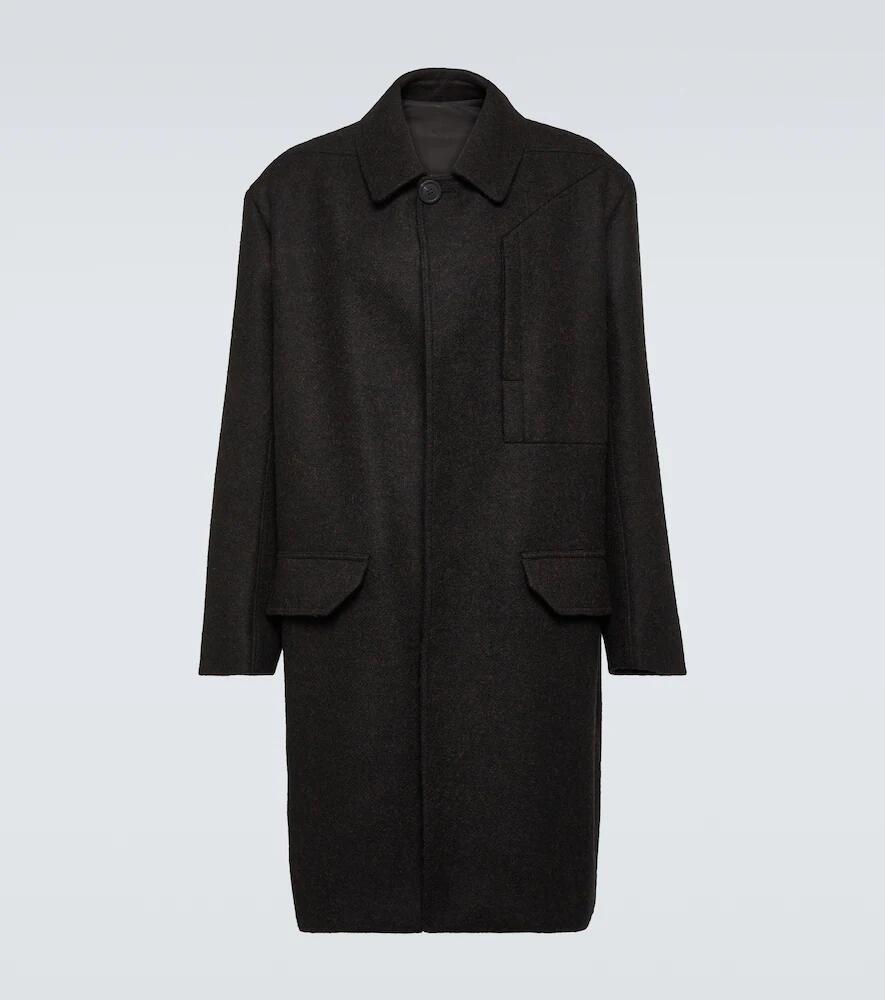 Rick Owens Jumbo virgin wool coat Cover