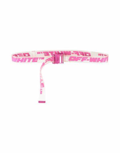 Off-white Woman Belt Fuchsia PVC - Polyvinyl chloride Cover