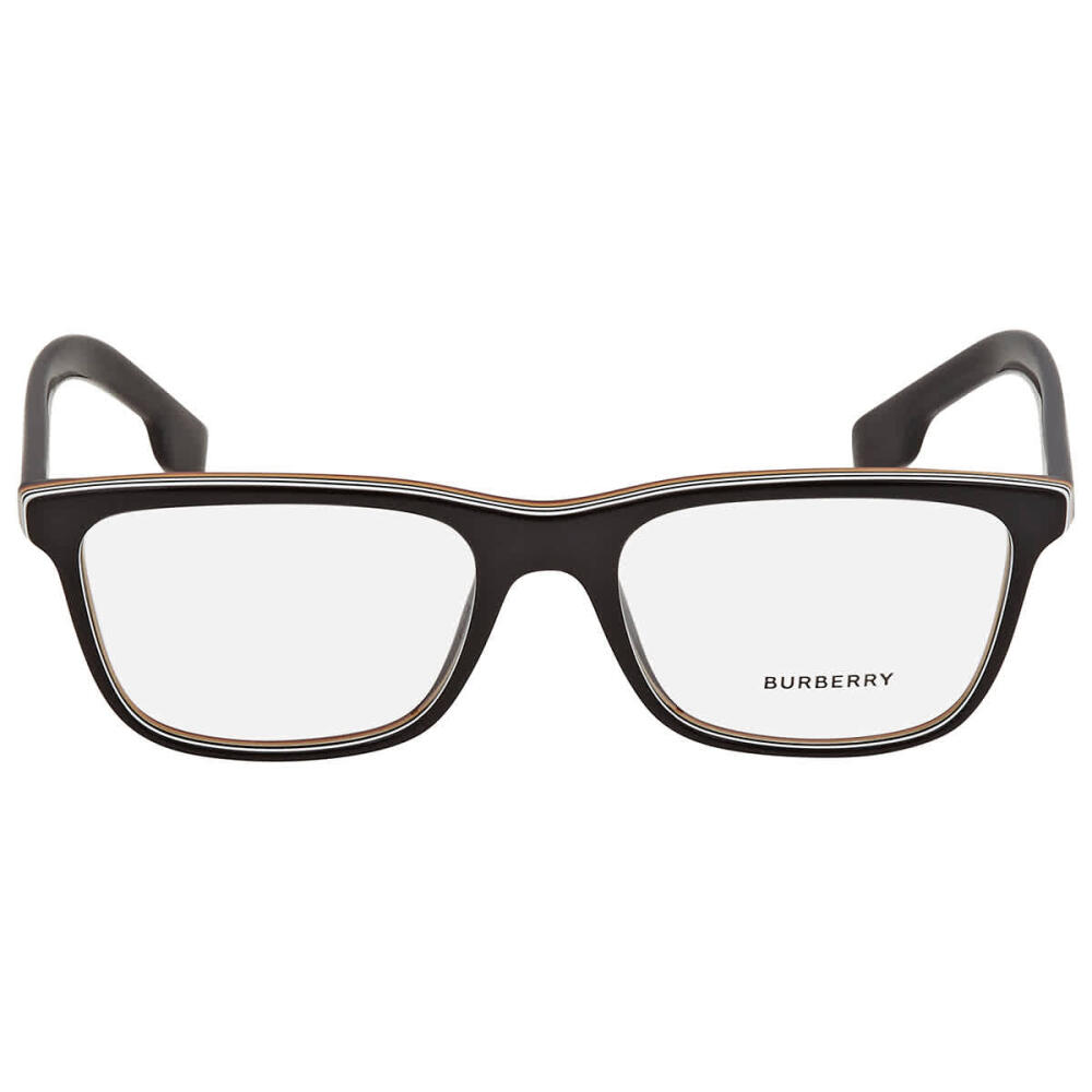 Burberry Demo Rectangular Mens Eyeglasses Cover