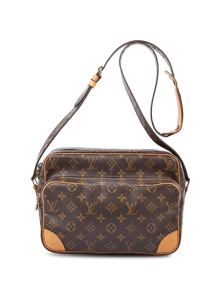 Louis Vuitton Women's Monogram Coated Canvas Shoulder Bag - Brown Cover