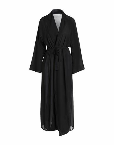 Smmr Woman Cover-up Black Polyester Cover