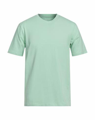 Sseinse Man T-shirt Light green Cotton, Elastane Cover