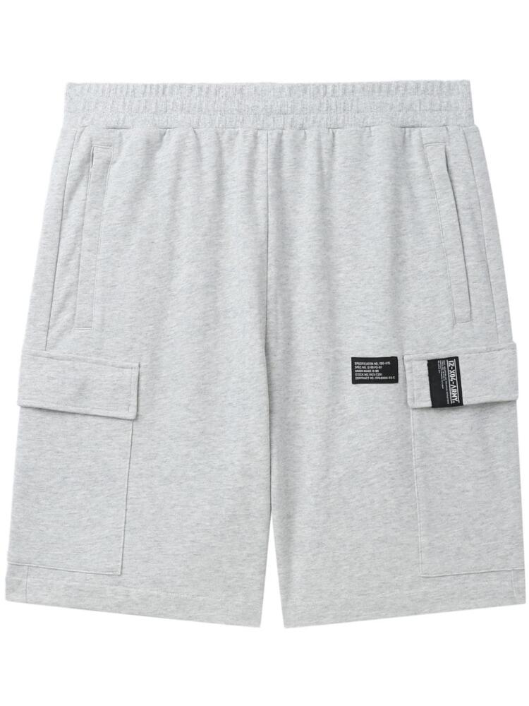 izzue cotton track shorts - Grey Cover