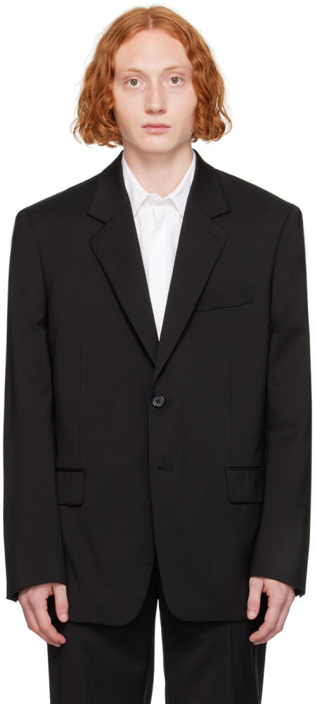 Helmut Lang Black Classic Blazer Cover