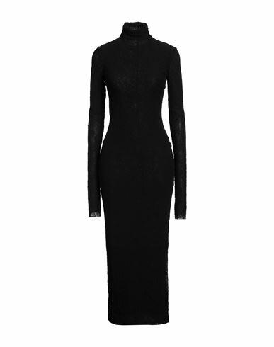 Philosophy Di Lorenzo Serafini Woman Maxi dress Black Polyamide, Elastane Cover