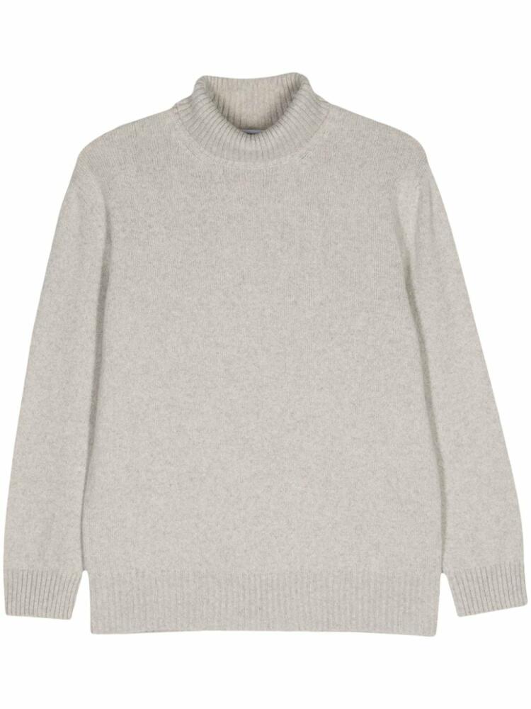 Malo roll-neck mélange jumper - Grey Cover