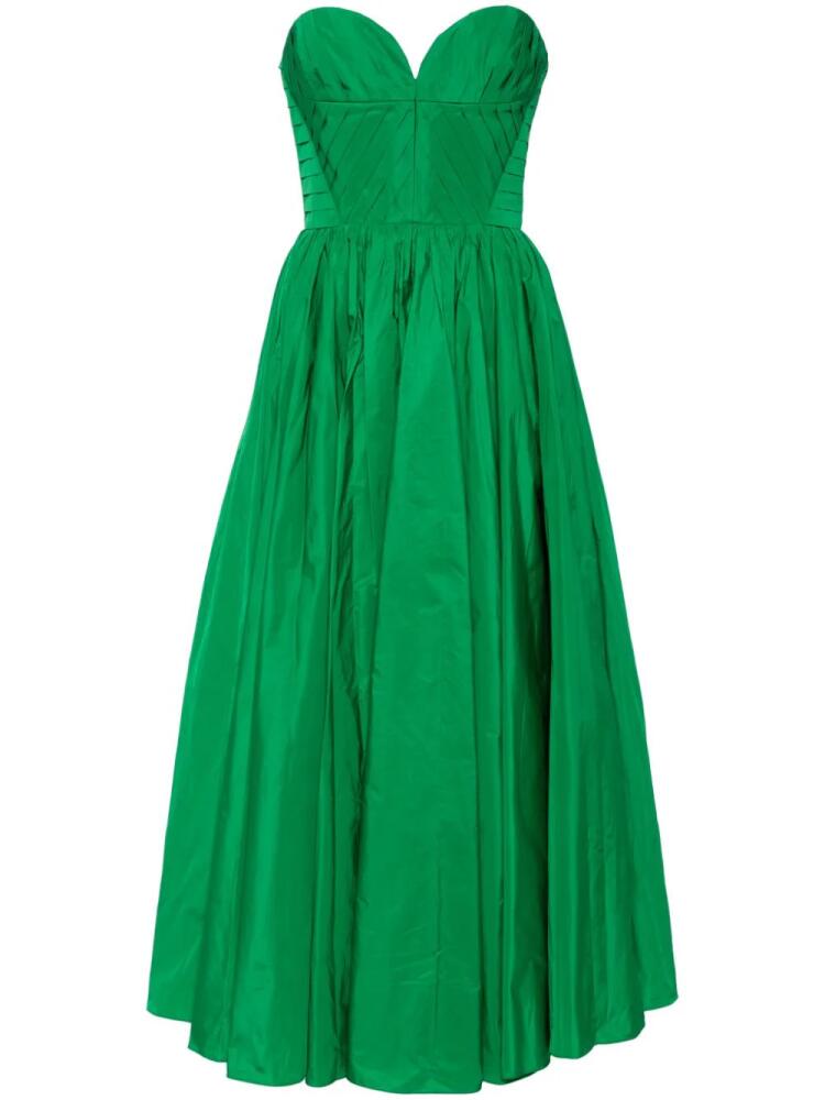 Elie Saab heart-shaped taffeta gown - Green Cover