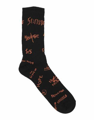 Self Made By Gianfranco Villegas Man Socks & Hosiery Black Cotton, Lycra, Elastane Cover