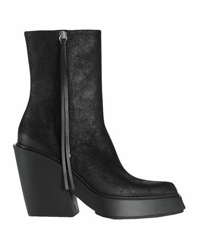 Vic Matiē Woman Ankle boots Black Soft Leather Cover