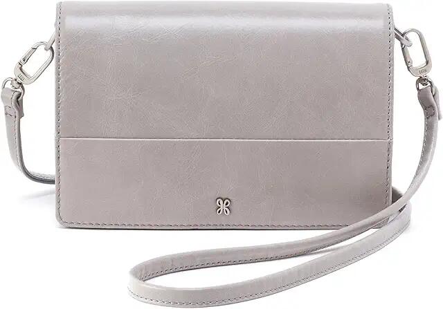 HOBO Jill Phone Crossbody (Light Grey) Cross Body Handbags Cover