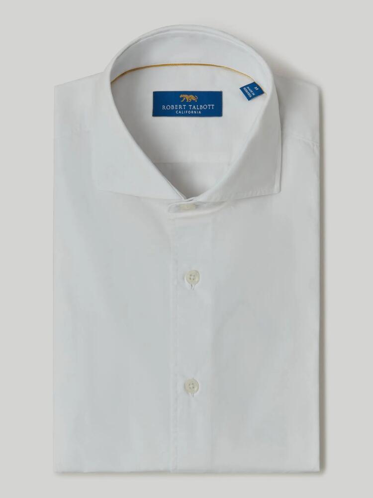 Robert Talbott Cooper Brushed Cotton Shirt in White Cover