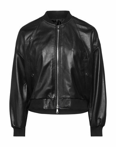 Iesse Woman Jacket Black Soft Leather Cover