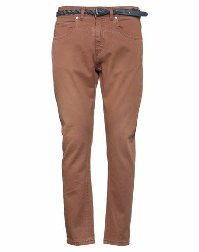 Displaj Man Pants Camel Cotton, Elastane Cover