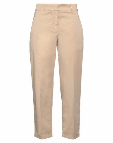 19.70 Nineteen Seventy Woman Pants Sand Cotton, Elastane Cover