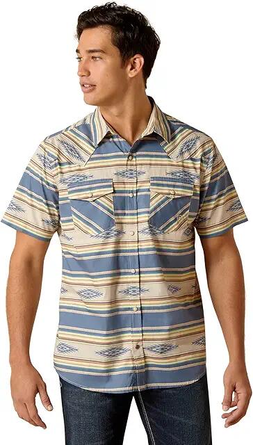 Ariat Hebastian Retro Fit Shirt (Sandshell) Men's Clothing Cover