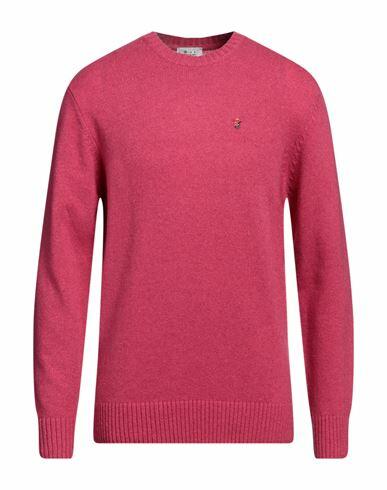 Avignon Man Sweater Fuchsia Wool, Nylon Cover