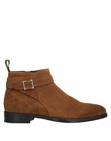 Doucal's Man Ankle boots Camel Soft Leather Cover