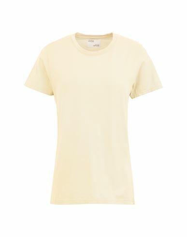 Colorful Standard Woman T-shirt Light yellow Organic cotton Cover