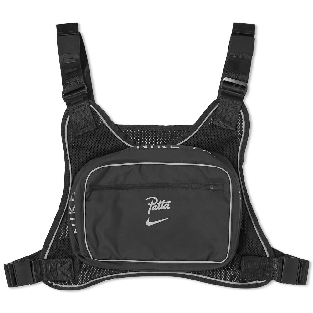 Nike x Patta Running Team Rig Vest in Black Cover