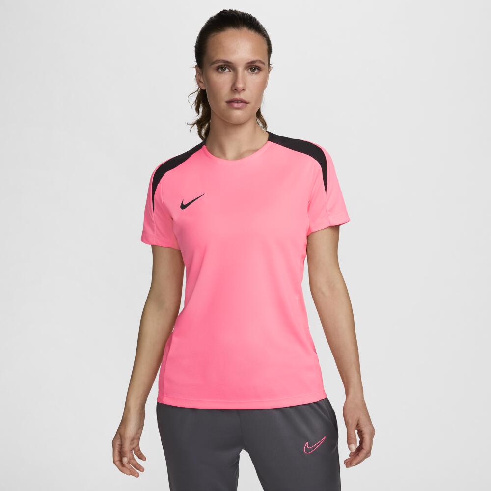 Nike Women's Strike Dri-FIT Short-Sleeve Soccer Top in Pink Cover