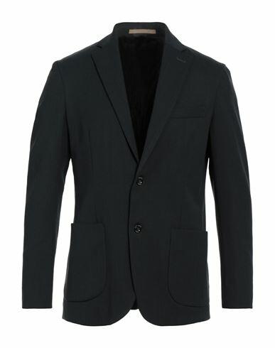 Cruna Man Blazer Lead Polyester, Virgin Wool, Elastane Cover