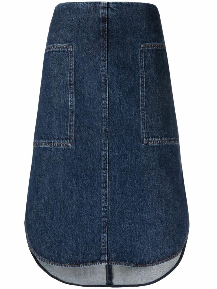 TOTEME denim midi skirt - Blue Cover