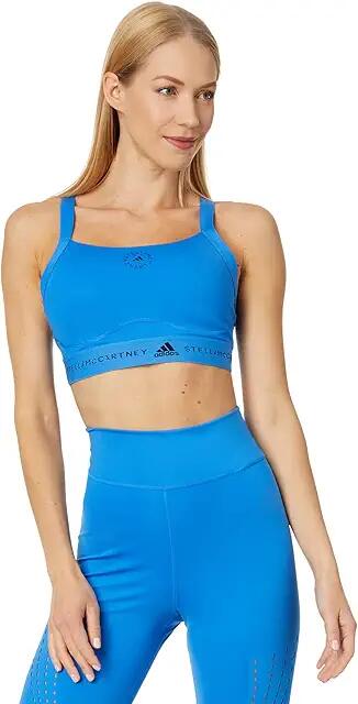 adidas by Stella McCartney TruePurpose Training Medium Support Bra HS1722 (True Blue) Women's Lingerie Cover